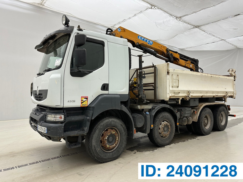 Renault Kerax 430 DXi - 8x4 - Kiper, Kamion s kranom: slika Renault Kerax 430 DXi - 8x4 - Kiper, Kamion s kranom Renault Kerax 430 DXi - 8x4 - Kiper, Kamion s kranom: slika Renault Kerax 430 DXi - 8x4 - Kiper, Kamion s kranom