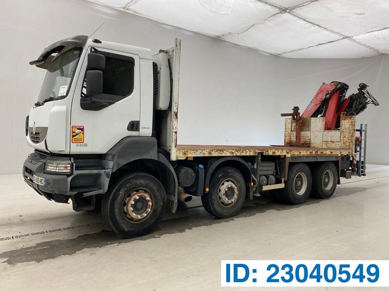 Renault Kerax 430 DXi - 8x4 - Kamion s otvorenim sandukom, Kamion s kranom: slika Renault Kerax 430 DXi - 8x4 - Kamion s otvorenim sandukom, Kamion s kranom Renault Kerax 430 DXi - 8x4 - Kamion s otvorenim sandukom, Kamion s kranom: slika Renault Kerax 430 DXi - 8x4 - Kamion s otvorenim sandukom, Kamion s kranom