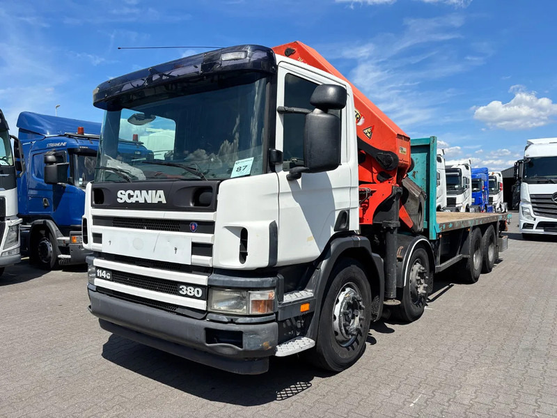 Scania P114-380 8X4 Palfinger PK 44002 - Kamion s kranom: slika Scania P114-380 8X4 Palfinger PK 44002 - Kamion s kranom Scania P114-380 8X4 Palfinger PK 44002 - Kamion s kranom: slika Scania P114-380 8X4 Palfinger PK 44002 - Kamion s kranom