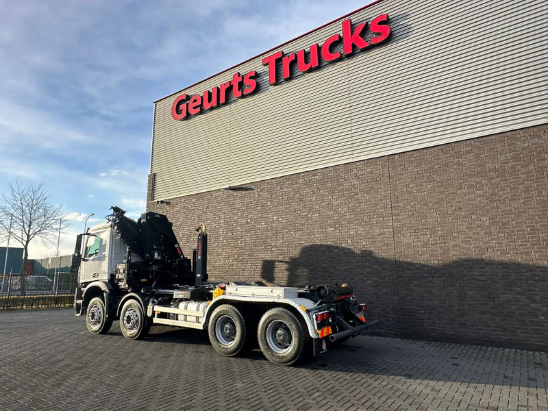 Kamion s kukastom dizalicom Mercedes-Benz AROCS 4148 8X4 MET MULTILIFT ULT T 21 S51 HAAKARMSYSTEEM + HIAB X-HIPRO 232 E-6 KRAAN/CRANE/KRAN/GRUA: slika Kamion s kukastom dizalicom Mercedes-Benz AROCS 4148 8X4 MET MULTILIFT ULT T 21 S51 HAAKARMSYSTEEM + HIAB X-HIPRO 232 E-6 KRAAN/CRANE/KRAN/GRUA