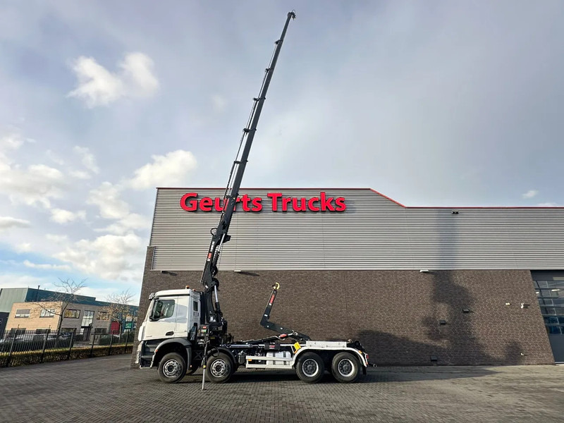 Kamion s kukastom dizalicom Mercedes-Benz AROCS 4148 8X4 MET MULTILIFT ULT T 21 S51 HAAKARMSYSTEEM + HIAB X-HIPRO 232 E-6 KRAAN/CRANE/KRAN/GRUA: slika Kamion s kukastom dizalicom Mercedes-Benz AROCS 4148 8X4 MET MULTILIFT ULT T 21 S51 HAAKARMSYSTEEM + HIAB X-HIPRO 232 E-6 KRAAN/CRANE/KRAN/GRUA