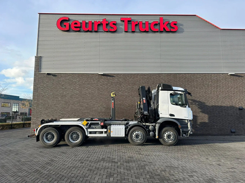 Kamion s kukastom dizalicom Mercedes-Benz AROCS 4148 8X4 MET MULTILIFT ULT T 21 S51 HAAKARMSYSTEEM + HIAB X-HIPRO 232 E-6 KRAAN/CRANE/KRAN/GRUA: slika Kamion s kukastom dizalicom Mercedes-Benz AROCS 4148 8X4 MET MULTILIFT ULT T 21 S51 HAAKARMSYSTEEM + HIAB X-HIPRO 232 E-6 KRAAN/CRANE/KRAN/GRUA