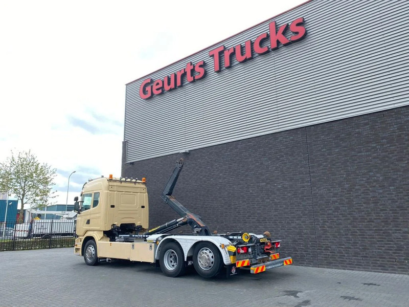 Scania R450 6X2 + PALFINGER HAAKARMSYSTEEM/ABROLLKIPPER/HOOKLIFT - Kamion s kukastom dizalicom: slika Scania R450 6X2 + PALFINGER HAAKARMSYSTEEM/ABROLLKIPPER/HOOKLIFT - Kamion s kukastom dizalicom Scania R450 6X2 + PALFINGER HAAKARMSYSTEEM/ABROLLKIPPER/HOOKLIFT - Kamion s kukastom dizalicom: slika Scania R450 6X2 + PALFINGER HAAKARMSYSTEEM/ABROLLKIPPER/HOOKLIFT - Kamion s kukastom dizalicom