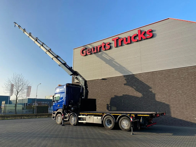 Kamion s kranom Scania R580 V8 8X2 + HIAB XS 544 E-8 HIPRO KRAAN/KRAN/CRANE/GRUA: slika Kamion s kranom Scania R580 V8 8X2 + HIAB XS 544 E-8 HIPRO KRAAN/KRAN/CRANE/GRUA