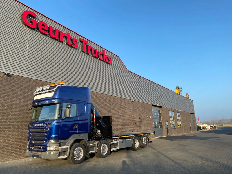 Kamion s kranom Scania R580 V8 8X2 + HIAB XS 544 E-8 HIPRO KRAAN/KRAN/CRANE/GRUA: slika Kamion s kranom Scania R580 V8 8X2 + HIAB XS 544 E-8 HIPRO KRAAN/KRAN/CRANE/GRUA