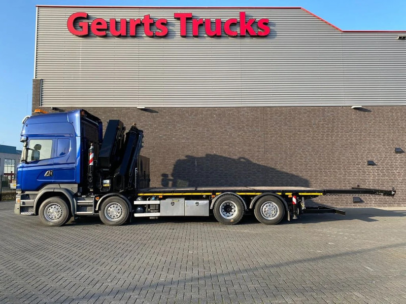 Kamion s kranom Scania R580 V8 8X2 + HIAB XS 544 E-8 HIPRO KRAAN/KRAN/CRANE/GRUA: slika Kamion s kranom Scania R580 V8 8X2 + HIAB XS 544 E-8 HIPRO KRAAN/KRAN/CRANE/GRUA