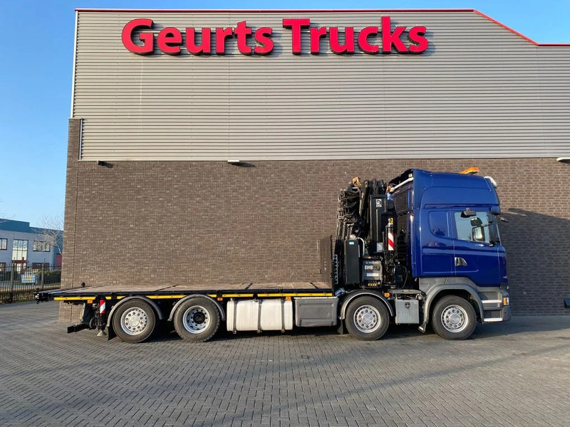 Kamion s kranom Scania R580 V8 8X2 + HIAB XS 544 E-8 HIPRO KRAAN/KRAN/CRANE/GRUA: slika Kamion s kranom Scania R580 V8 8X2 + HIAB XS 544 E-8 HIPRO KRAAN/KRAN/CRANE/GRUA
