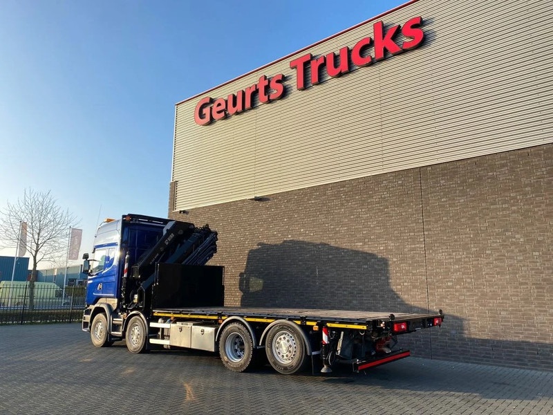 Kamion s kranom Scania R580 V8 8X2 + HIAB XS 544 E-8 HIPRO KRAAN/KRAN/CRANE/GRUA: slika Kamion s kranom Scania R580 V8 8X2 + HIAB XS 544 E-8 HIPRO KRAAN/KRAN/CRANE/GRUA