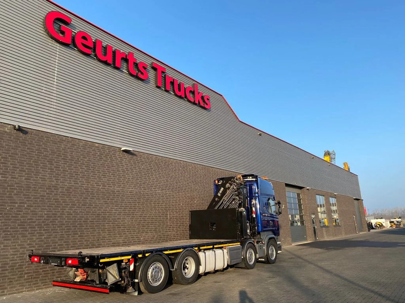 Kamion s kranom Scania R580 V8 8X2 + HIAB XS 544 E-8 HIPRO KRAAN/KRAN/CRANE/GRUA: slika Kamion s kranom Scania R580 V8 8X2 + HIAB XS 544 E-8 HIPRO KRAAN/KRAN/CRANE/GRUA