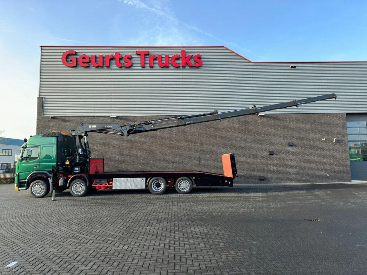 Volvo FM 500 8X2 OPRIJWAGEN/MACHINE TRANSPORTER + HIAB - Kamion s kranom: slika Volvo FM 500 8X2 OPRIJWAGEN/MACHINE TRANSPORTER + HIAB - Kamion s kranom Volvo FM 500 8X2 OPRIJWAGEN/MACHINE TRANSPORTER + HIAB - Kamion s kranom: slika Volvo FM 500 8X2 OPRIJWAGEN/MACHINE TRANSPORTER + HIAB - Kamion s kranom