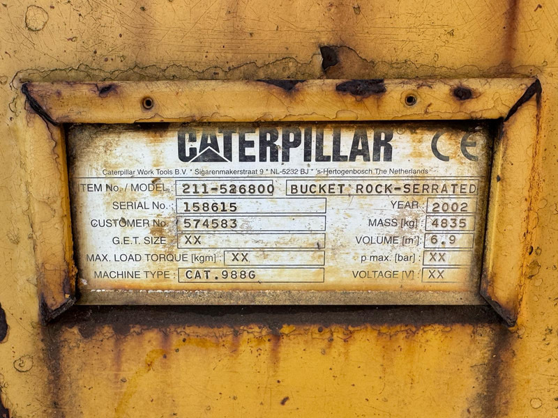 Utovarivač na kotačima Caterpillar 988H: slika Utovarivač na kotačima Caterpillar 988H