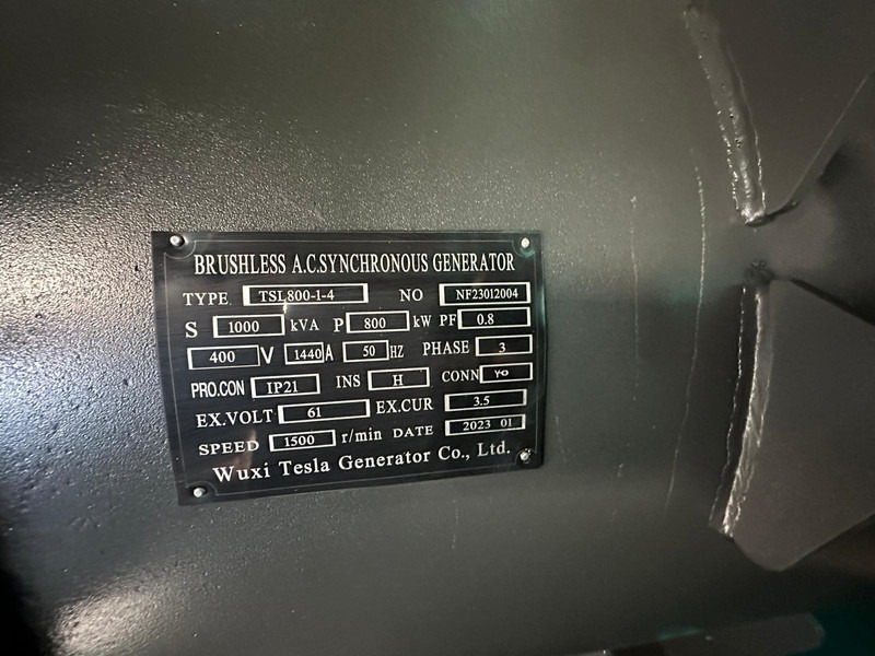 Novi Generatorski set Giga power 1000 KVA silent generator set - RT-W800GF: slika Novi Generatorski set Giga power 1000 KVA silent generator set - RT-W800GF