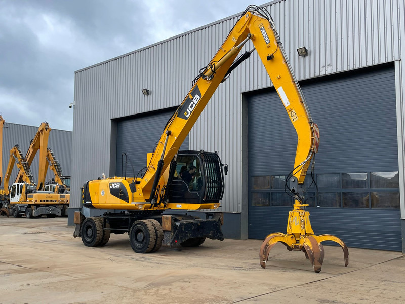 JCB JS200W Material Handler - Bager na kotačima: slika JCB JS200W Material Handler - Bager na kotačima JCB JS200W Material Handler - Bager na kotačima: slika JCB JS200W Material Handler - Bager na kotačima