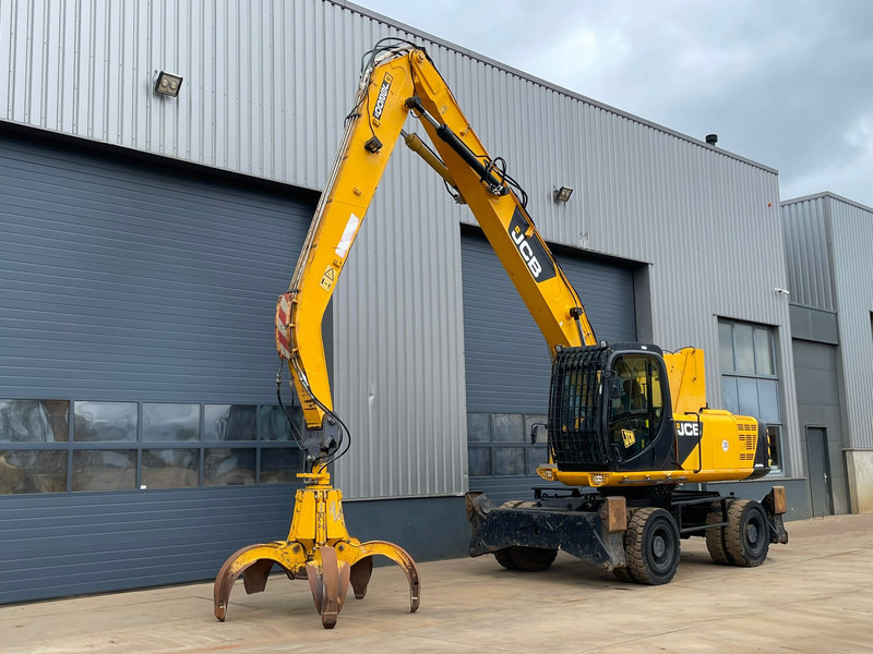 JCB JS200W Material Handler - Bager na kotačima: slika JCB JS200W Material Handler - Bager na kotačima JCB JS200W Material Handler - Bager na kotačima: slika JCB JS200W Material Handler - Bager na kotačima