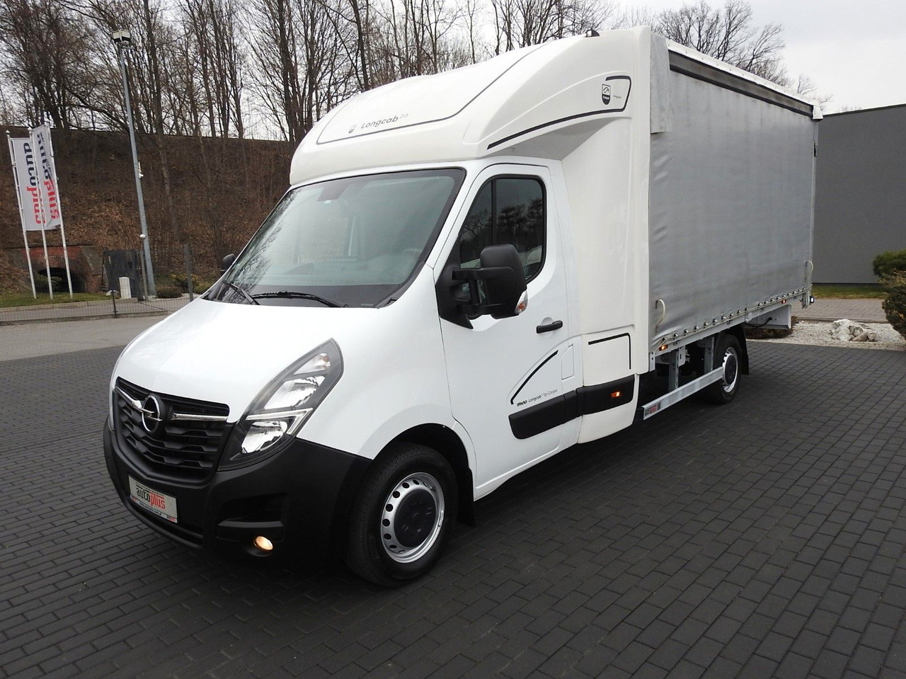 Dostavno vozilo s ceradom, Dostavno vozilo s dvostrukom kabinom Opel MOVANO  PRITSCHE PLANE 8 PALETTEN WEBASTO: slika Dostavno vozilo s ceradom, Dostavno vozilo s dvostrukom kabinom Opel MOVANO  PRITSCHE PLANE 8 PALETTEN WEBASTO