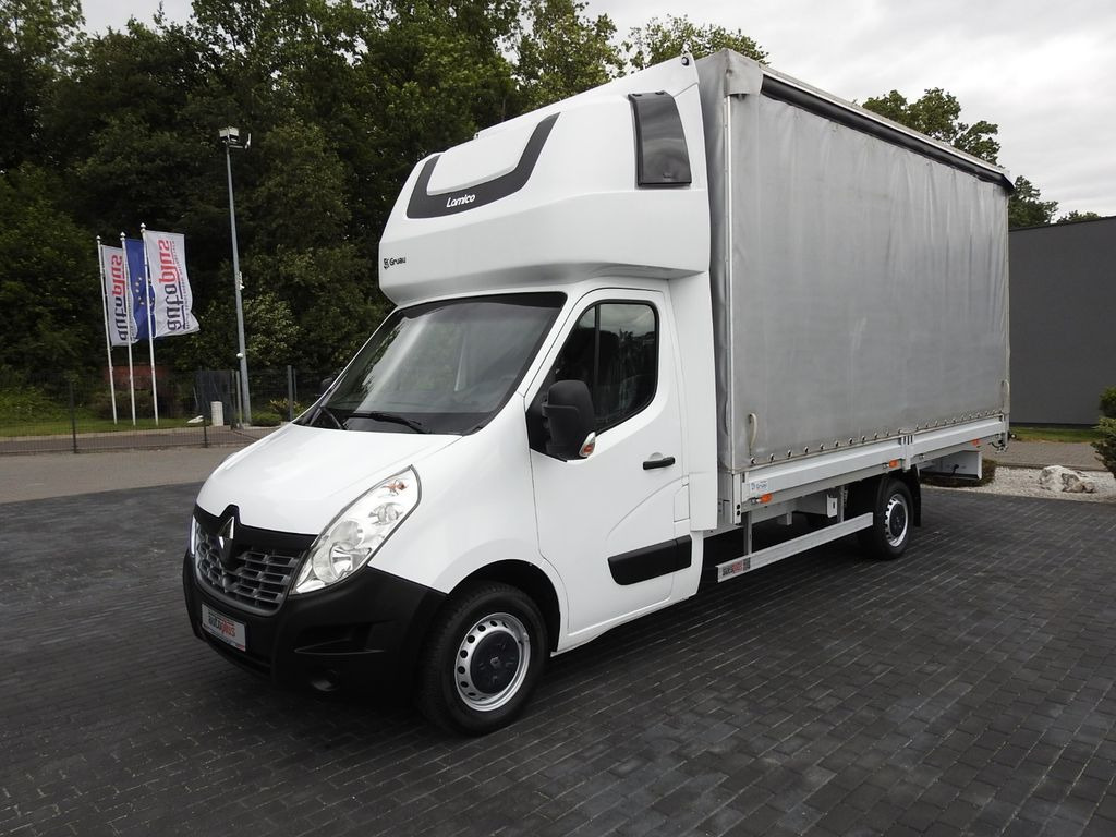 Dostavno vozilo s ceradom Renault MASTER PRITSCHE PLANE 10 PALETTEN WEBASTO: slika Dostavno vozilo s ceradom Renault MASTER PRITSCHE PLANE 10 PALETTEN WEBASTO