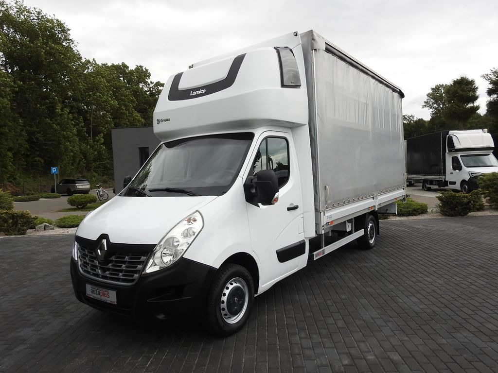 Dostavno vozilo s ceradom Renault MASTER PRITSCHE PLANE 10 PALETTEN WEBASTO: slika Dostavno vozilo s ceradom Renault MASTER PRITSCHE PLANE 10 PALETTEN WEBASTO
