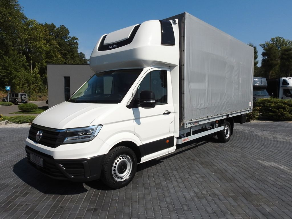 Dostavno vozilo s ceradom Volkswagen CRAFTER PRITSCHE PLANE 10 PALETTEN WEBASTO: slika Dostavno vozilo s ceradom Volkswagen CRAFTER PRITSCHE PLANE 10 PALETTEN WEBASTO