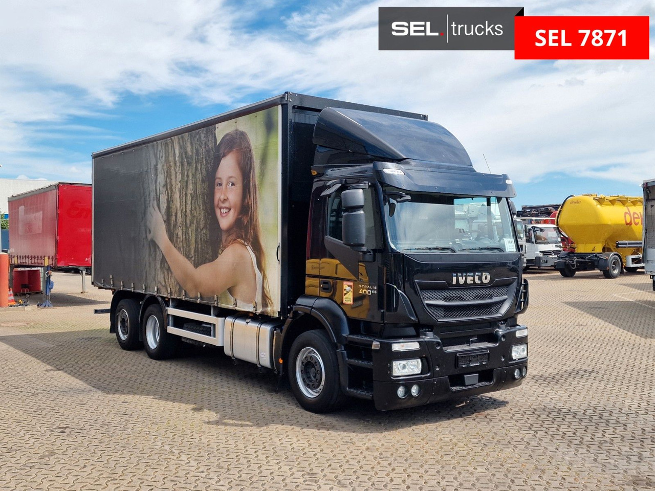 Iveco Stralis 400 / Staplerhalterung / Lenk-Liftachse - Kamion s ceradom: slika Iveco Stralis 400 / Staplerhalterung / Lenk-Liftachse - Kamion s ceradom Iveco Stralis 400 / Staplerhalterung / Lenk-Liftachse - Kamion s ceradom: slika Iveco Stralis 400 / Staplerhalterung / Lenk-Liftachse - Kamion s ceradom