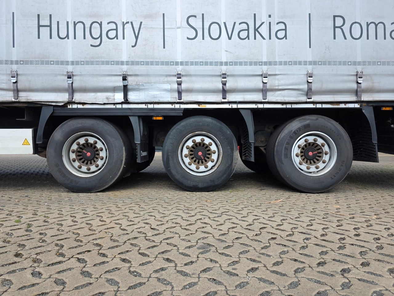 Poluprikolica s ceradom Krone SD / Hubdach / EDSCHA / Mega / Liftachse: slika Poluprikolica s ceradom Krone SD / Hubdach / EDSCHA / Mega / Liftachse