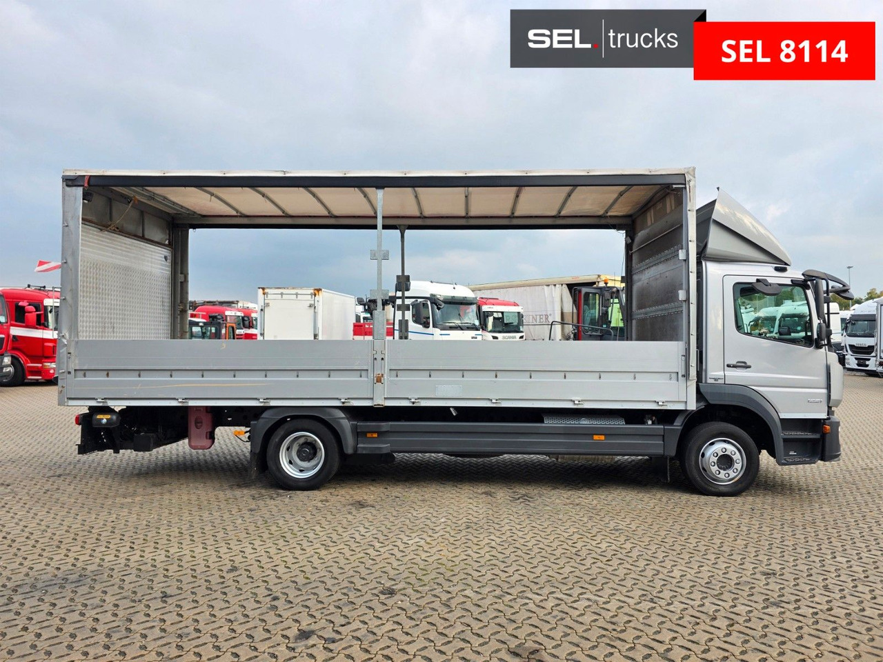 Mercedes-Benz Atego 1221 / Ladebordwand - Kamion s ceradom: slika  Mercedes-Benz Atego 1221 / Ladebordwand - Kamion s ceradom Mercedes-Benz Atego 1221 / Ladebordwand - Kamion s ceradom: slika  Mercedes-Benz Atego 1221 / Ladebordwand - Kamion s ceradom