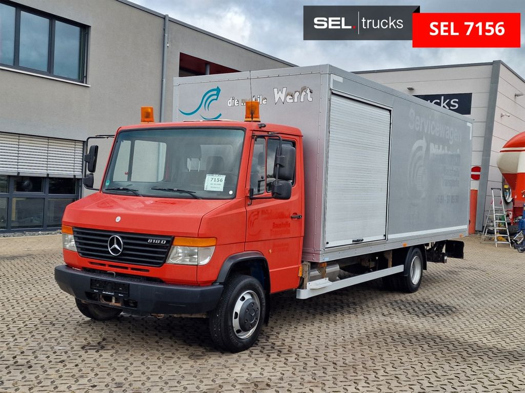 Mercedes-Benz Vario 818D / Ladebordwand / ex. Werkstattwagen - Dostavno vozilo sa zatvorenim sandukom: slika Mercedes-Benz Vario 818D / Ladebordwand / ex. Werkstattwagen - Dostavno vozilo sa zatvorenim sandukom Mercedes-Benz Vario 818D / Ladebordwand / ex. Werkstattwagen - Dostavno vozilo sa zatvorenim sandukom: slika Mercedes-Benz Vario 818D / Ladebordwand / ex. Werkstattwagen - Dostavno vozilo sa zatvorenim sandukom