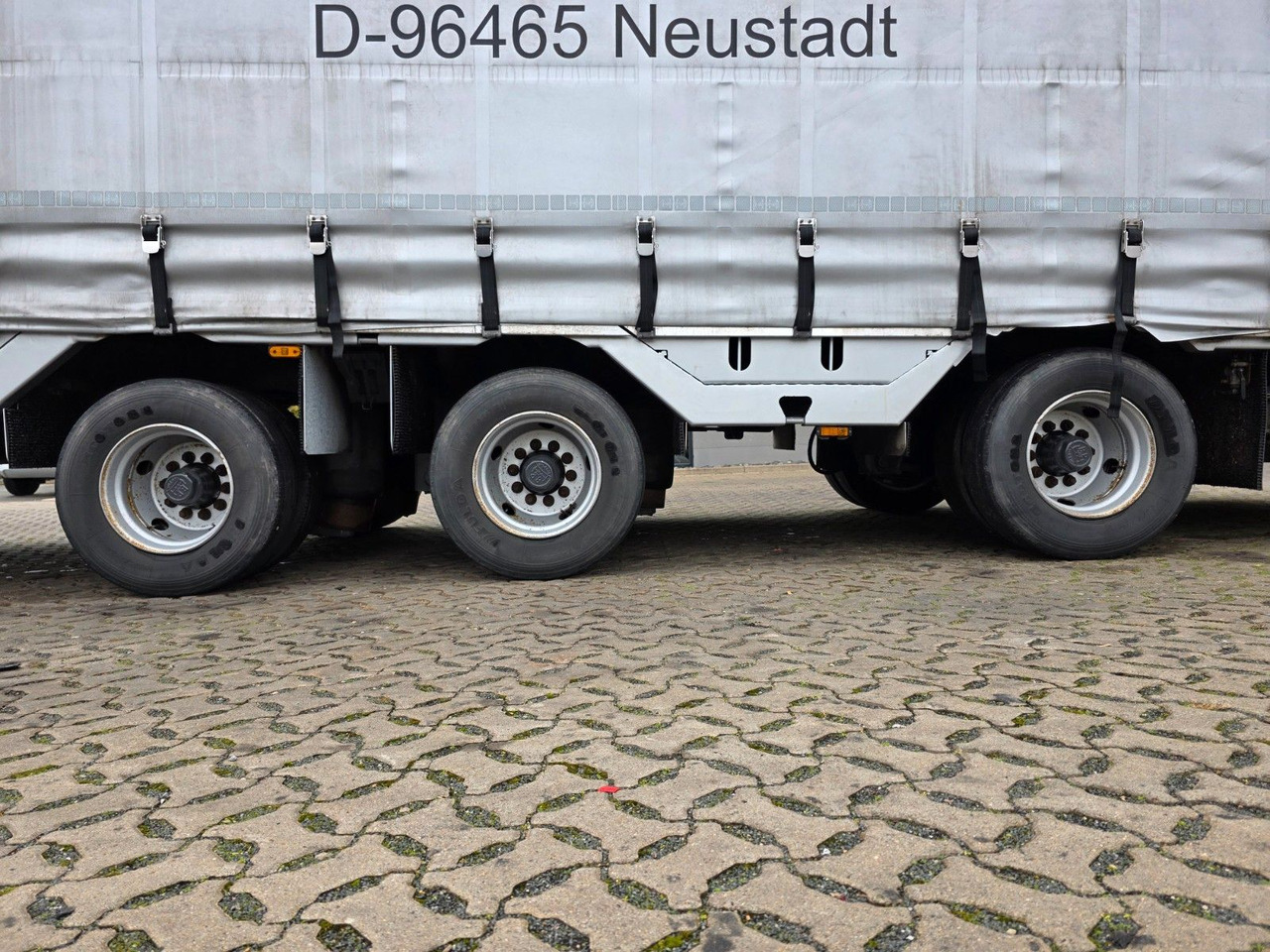 Poluprikolica s ceradom Meusburger MPS-3 / Radmulde / Lenk-Liftachse /Verbreiterbar: slika Poluprikolica s ceradom Meusburger MPS-3 / Radmulde / Lenk-Liftachse /Verbreiterbar