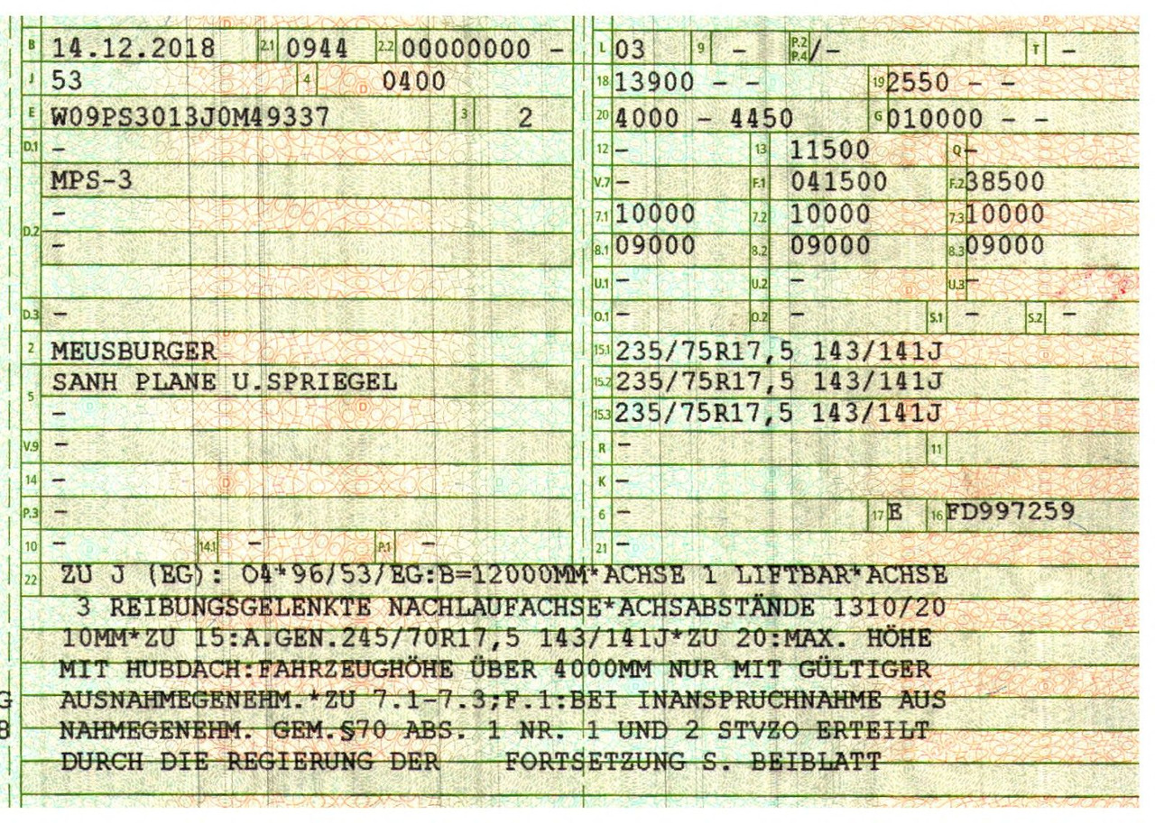Poluprikolica s ceradom Meusburger MPS-3 / Radmulde / Lenk-Liftachse /Verbreiterbar: slika Poluprikolica s ceradom Meusburger MPS-3 / Radmulde / Lenk-Liftachse /Verbreiterbar