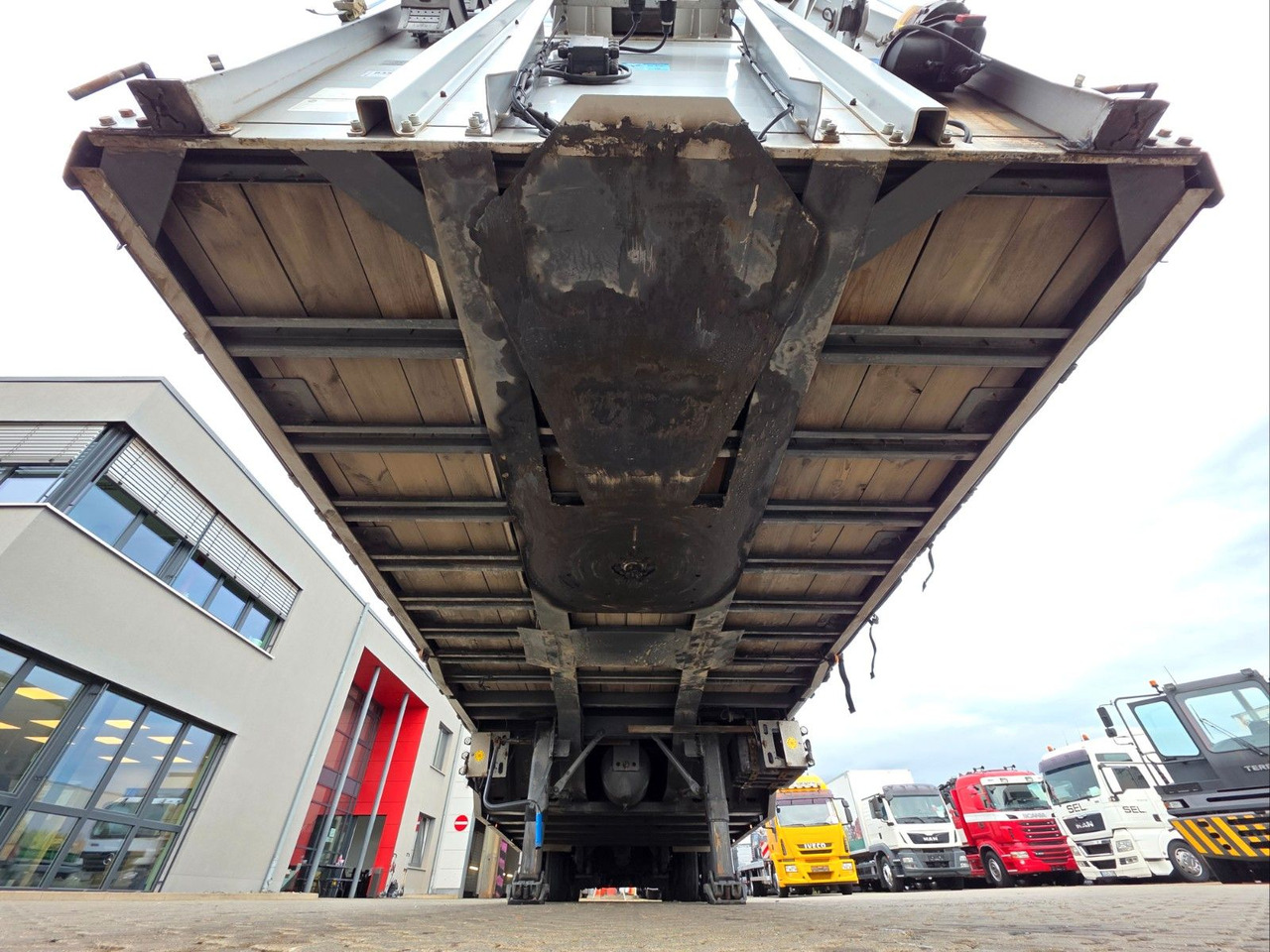 Poluprikolica s ceradom Meusburger MPS-3 / Radmulde / Lenk-Liftachse /Verbreiterbar: slika Poluprikolica s ceradom Meusburger MPS-3 / Radmulde / Lenk-Liftachse /Verbreiterbar