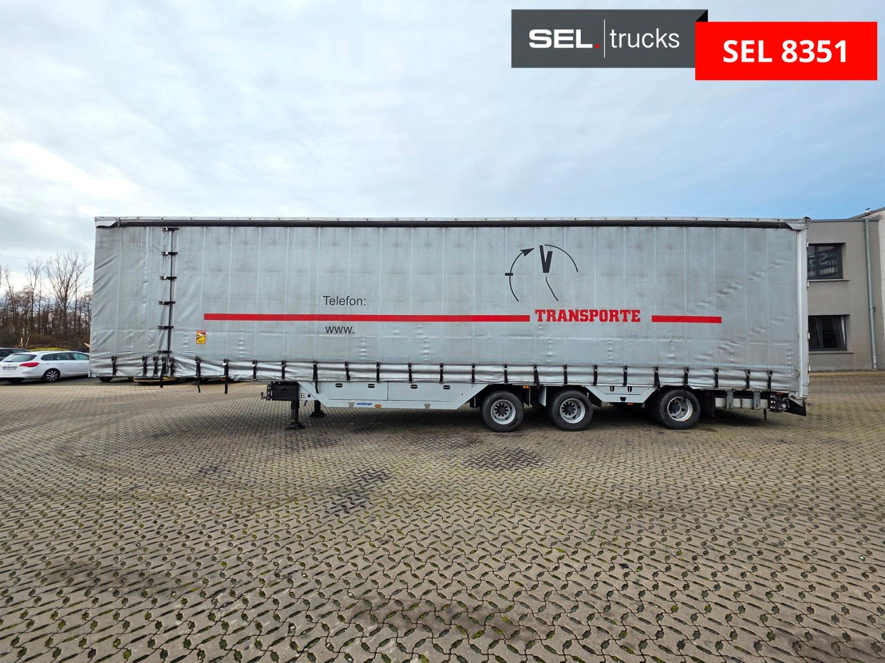 Poluprikolica s ceradom Meusburger MPS-3 / Radmulde / Lenk-Liftachse /Verbreiterbar: slika Poluprikolica s ceradom Meusburger MPS-3 / Radmulde / Lenk-Liftachse /Verbreiterbar