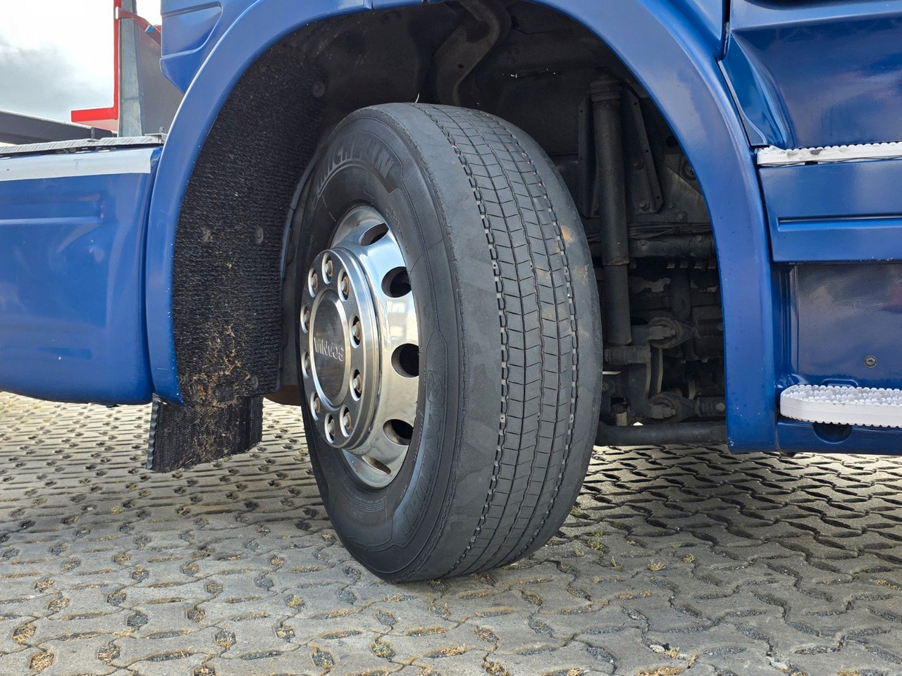 Transporter kontejnera/ Kamion s izmjenjivim sanducima Scania G 410 LB6X2*4MNB / Retarder/PTO/ADR/Lenkachse: slika Transporter kontejnera/ Kamion s izmjenjivim sanducima Scania G 410 LB6X2*4MNB / Retarder/PTO/ADR/Lenkachse