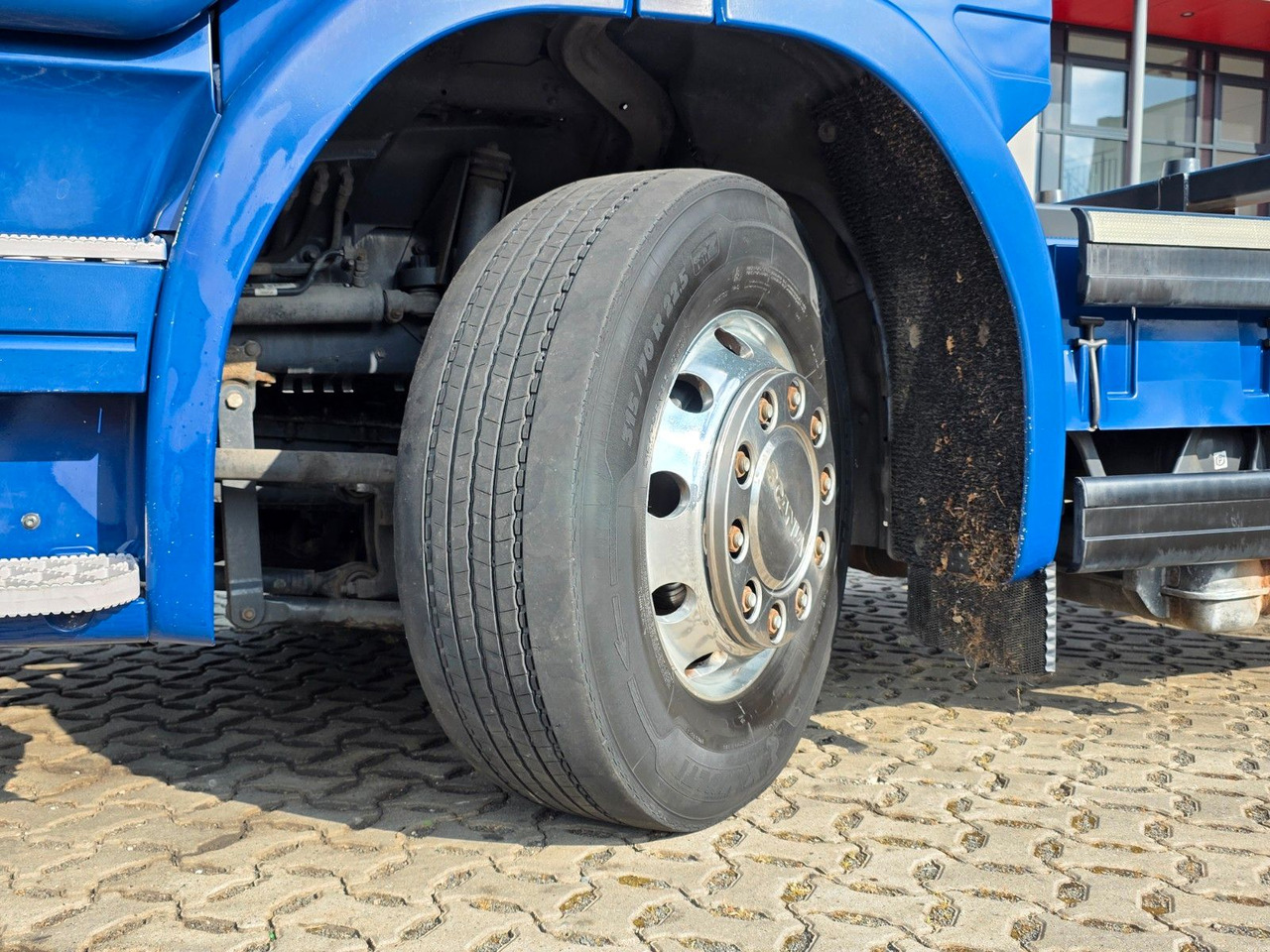Transporter kontejnera/ Kamion s izmjenjivim sanducima Scania G 410 LB6X2*4MNB / Retarder/PTO/ADR/Lenkachse: slika Transporter kontejnera/ Kamion s izmjenjivim sanducima Scania G 410 LB6X2*4MNB / Retarder/PTO/ADR/Lenkachse