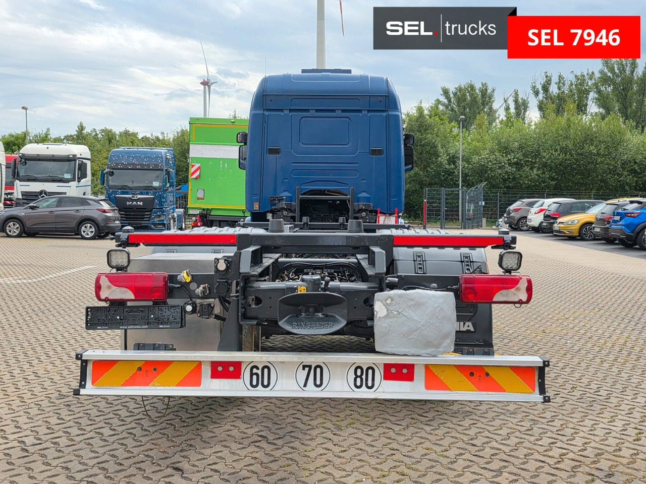 Transporter kontejnera/ Kamion s izmjenjivim sanducima Scania G 410 LB6X2*4MNB / Retarder/PTO/ADR/Lenkachse: slika Transporter kontejnera/ Kamion s izmjenjivim sanducima Scania G 410 LB6X2*4MNB / Retarder/PTO/ADR/Lenkachse