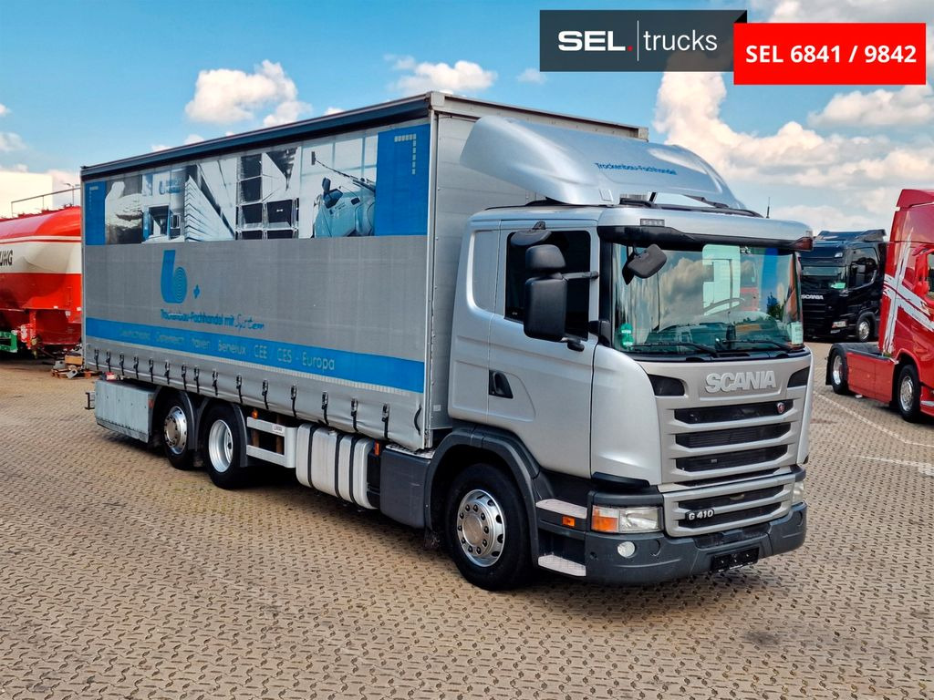 Scania G 410 /Retarder /mit Mitnahmestapler /Lenkachse - Kamion s ceradom: slika Scania G 410 /Retarder /mit Mitnahmestapler /Lenkachse - Kamion s ceradom Scania G 410 /Retarder /mit Mitnahmestapler /Lenkachse - Kamion s ceradom: slika Scania G 410 /Retarder /mit Mitnahmestapler /Lenkachse - Kamion s ceradom