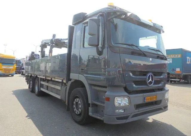 Mercedes-Benz Actros 2532 LTNLA - Kamion s otvorenim sandukom, Kamion s kranom: slika Mercedes-Benz Actros 2532 LTNLA - Kamion s otvorenim sandukom, Kamion s kranom Mercedes-Benz Actros 2532 LTNLA - Kamion s otvorenim sandukom, Kamion s kranom: slika Mercedes-Benz Actros 2532 LTNLA - Kamion s otvorenim sandukom, Kamion s kranom
