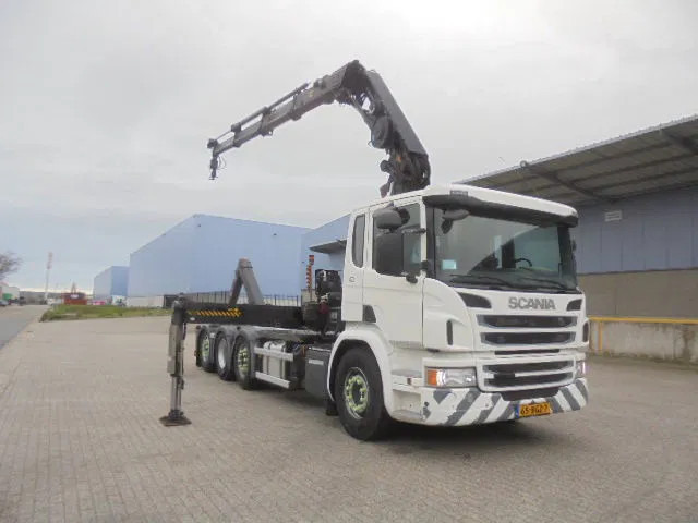 Kamion s kukastom dizalicom, Kamion s kranom Scania P370 8X2 HAAK + KRAAN NL TRUCK LOW KM: slika Kamion s kukastom dizalicom, Kamion s kranom Scania P370 8X2 HAAK + KRAAN NL TRUCK LOW KM Kamion s kukastom dizalicom, Kamion s kranom Scania P370 8X2 HAAK + KRAAN NL TRUCK LOW KM: slika Kamion s kukastom dizalicom, Kamion s kranom Scania P370 8X2 HAAK + KRAAN NL TRUCK LOW KM