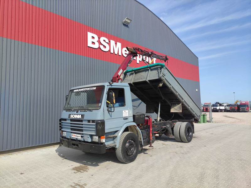Scania 113.320 dump truck - Kiper, Kamion s kranom: slika Scania 113.320 dump truck - Kiper, Kamion s kranom Scania 113.320 dump truck - Kiper, Kamion s kranom: slika Scania 113.320 dump truck - Kiper, Kamion s kranom