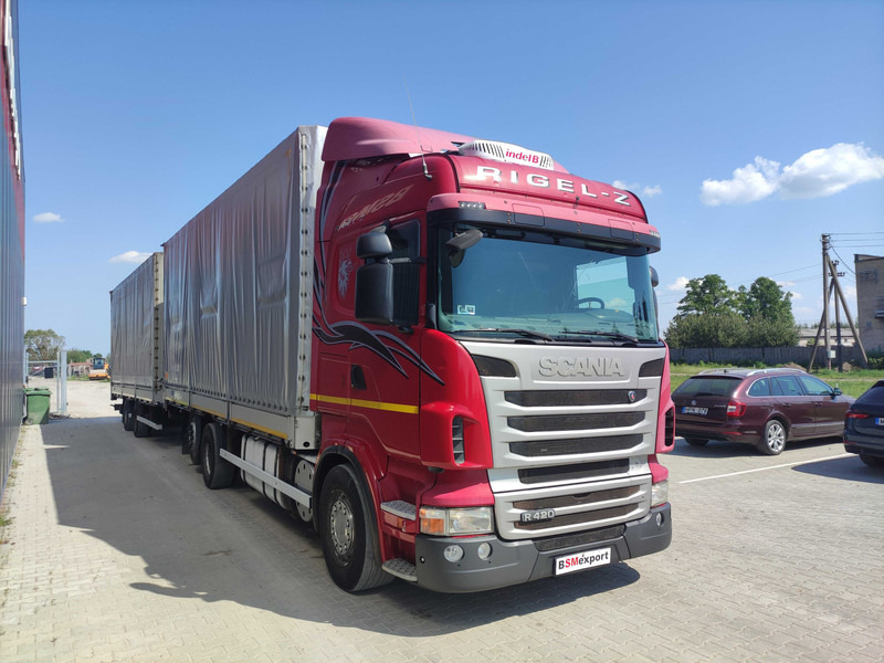 Scania R420 curtainsider truck + curtain side trailer - Kamion s ceradom: slika Scania R420 curtainsider truck + curtain side trailer - Kamion s ceradom Scania R420 curtainsider truck + curtain side trailer - Kamion s ceradom: slika Scania R420 curtainsider truck + curtain side trailer - Kamion s ceradom