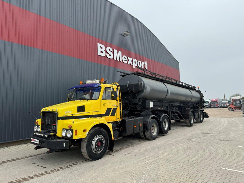 Volvo N12 + bitum spreader semitrailer - Kamion cisterna: slika Volvo N12 + bitum spreader semitrailer - Kamion cisterna Volvo N12 + bitum spreader semitrailer - Kamion cisterna: slika Volvo N12 + bitum spreader semitrailer - Kamion cisterna