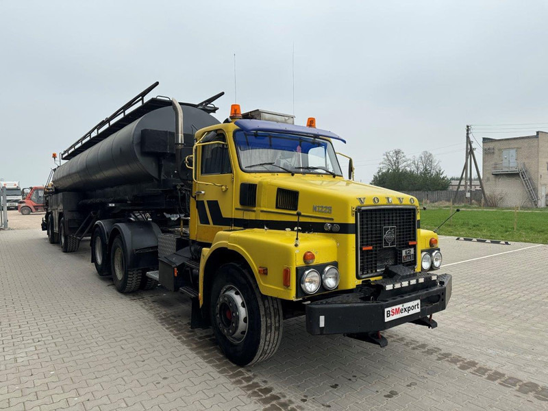 Volvo N12 + bitum spreader semitrailer - Kamion cisterna: slika Volvo N12 + bitum spreader semitrailer - Kamion cisterna Volvo N12 + bitum spreader semitrailer - Kamion cisterna: slika Volvo N12 + bitum spreader semitrailer - Kamion cisterna