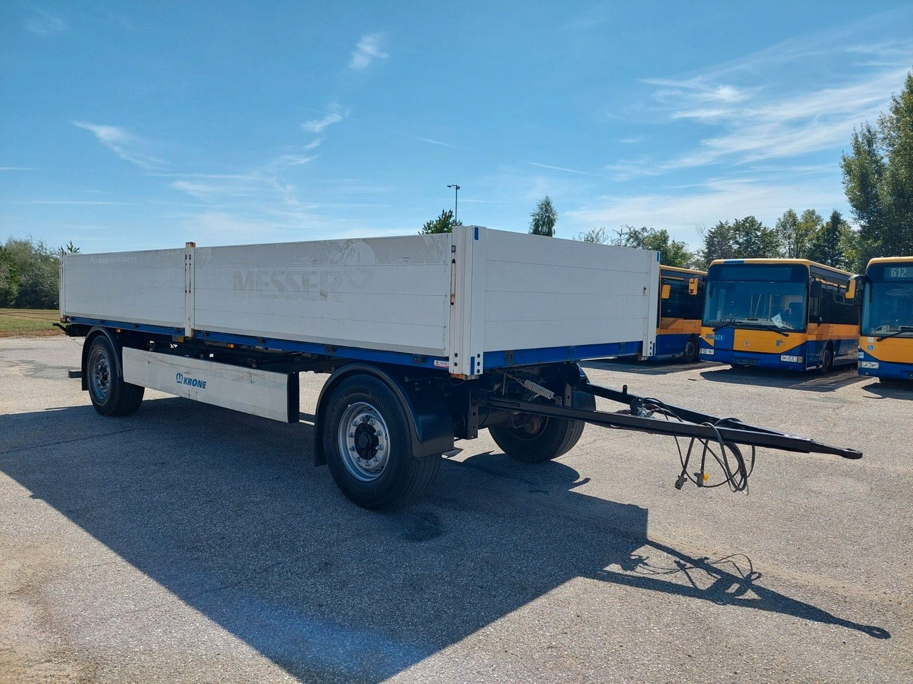 Krone AZW 18 Baustoffanhänger - Prikolica plato/ Otvoreni sanduk: slika  Krone AZW 18 Baustoffanhänger - Prikolica plato/ Otvoreni sanduk Krone AZW 18 Baustoffanhänger - Prikolica plato/ Otvoreni sanduk: slika  Krone AZW 18 Baustoffanhänger - Prikolica plato/ Otvoreni sanduk