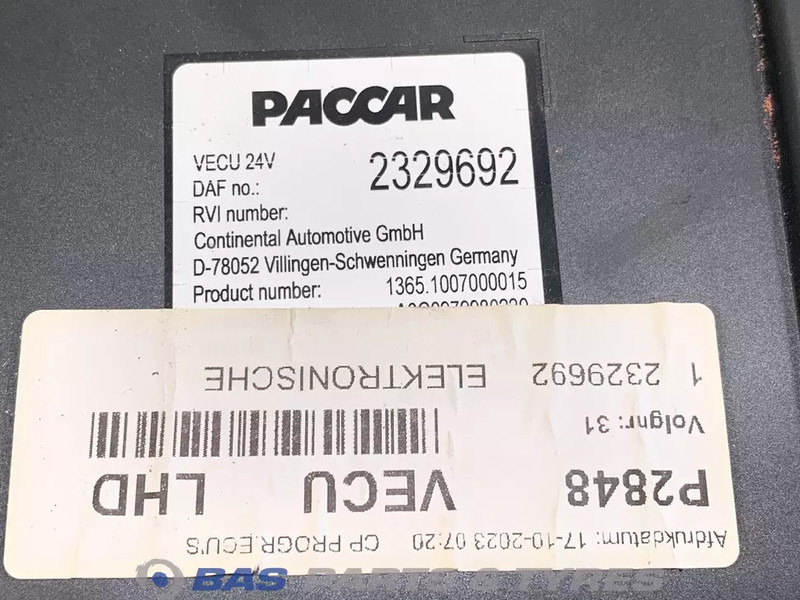 DAF - Upravljačka jedinica (ECU) za Kamion: slika DAF - Upravljačka jedinica (ECU) za Kamion DAF - Upravljačka jedinica (ECU) za Kamion: slika DAF - Upravljačka jedinica (ECU) za Kamion