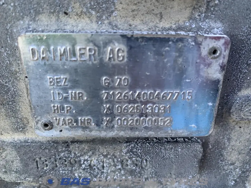 Mercedes-Benz Atego Mercedes G70-6 Powershift 3 Versnellingsbak A 001 260 36 00 - Mjenjač za Kamion: slika Mercedes-Benz Atego Mercedes G70-6 Powershift 3 Versnellingsbak A 001 260 36 00 - Mjenjač za Kamion Mercedes-Benz Atego Mercedes G70-6 Powershift 3 Versnellingsbak A 001 260 36 00 - Mjenjač za Kamion: slika Mercedes-Benz Atego Mercedes G70-6 Powershift 3 Versnellingsbak A 001 260 36 00 - Mjenjač za Kamion