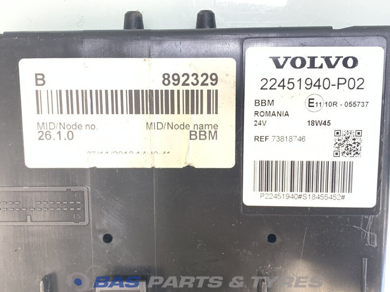 Volvo Regeleenheid BBM Volvo 21752755 - Rezervni dijelovi za Kamion: slika Volvo Regeleenheid BBM Volvo 21752755 - Rezervni dijelovi za Kamion Volvo Regeleenheid BBM Volvo 21752755 - Rezervni dijelovi za Kamion: slika Volvo Regeleenheid BBM Volvo 21752755 - Rezervni dijelovi za Kamion