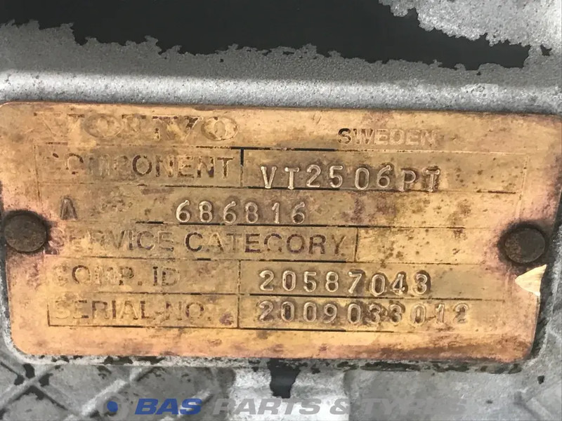 Volvo Volvo VT2506PT Powertronic Versnellingsbak 20587043 - Mjenjač za Kamion: slika Volvo Volvo VT2506PT Powertronic Versnellingsbak 20587043 - Mjenjač za Kamion Volvo Volvo VT2506PT Powertronic Versnellingsbak 20587043 - Mjenjač za Kamion: slika Volvo Volvo VT2506PT Powertronic Versnellingsbak 20587043 - Mjenjač za Kamion