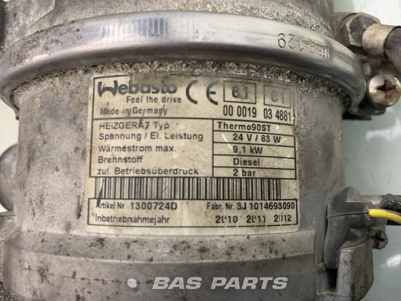 Webasto Standkachel 21145014 - Grijanje/ Ventilacija za Kamion: slika Webasto Standkachel 21145014 - Grijanje/ Ventilacija za Kamion Webasto Standkachel 21145014 - Grijanje/ Ventilacija za Kamion: slika Webasto Standkachel 21145014 - Grijanje/ Ventilacija za Kamion