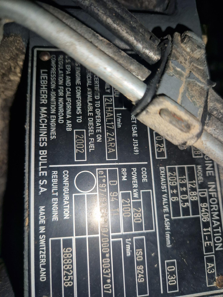 LIEBHERR D9406 PARA PIEZAS - Motor za Građevinski strojevi: slika LIEBHERR D9406 PARA PIEZAS - Motor za Građevinski strojevi LIEBHERR D9406 PARA PIEZAS - Motor za Građevinski strojevi: slika LIEBHERR D9406 PARA PIEZAS - Motor za Građevinski strojevi