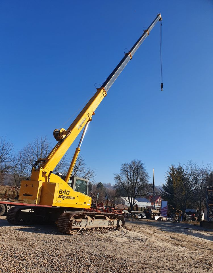 Dźwigi, żurawie, podnośniki Sennebogen 640RH Dźwig 40t 30m - Dizalica gusjeničar: slika Dźwigi, żurawie, podnośniki Sennebogen 640RH Dźwig 40t 30m - Dizalica gusjeničar Dźwigi, żurawie, podnośniki Sennebogen 640RH Dźwig 40t 30m - Dizalica gusjeničar: slika Dźwigi, żurawie, podnośniki Sennebogen 640RH Dźwig 40t 30m - Dizalica gusjeničar