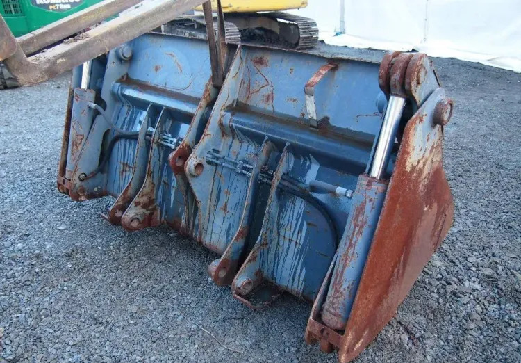 Utovarna korpa Łyżka do ładowarki otwierana hydraulicznie    2,1m: slika Utovarna korpa Łyżka do ładowarki otwierana hydraulicznie    2,1m