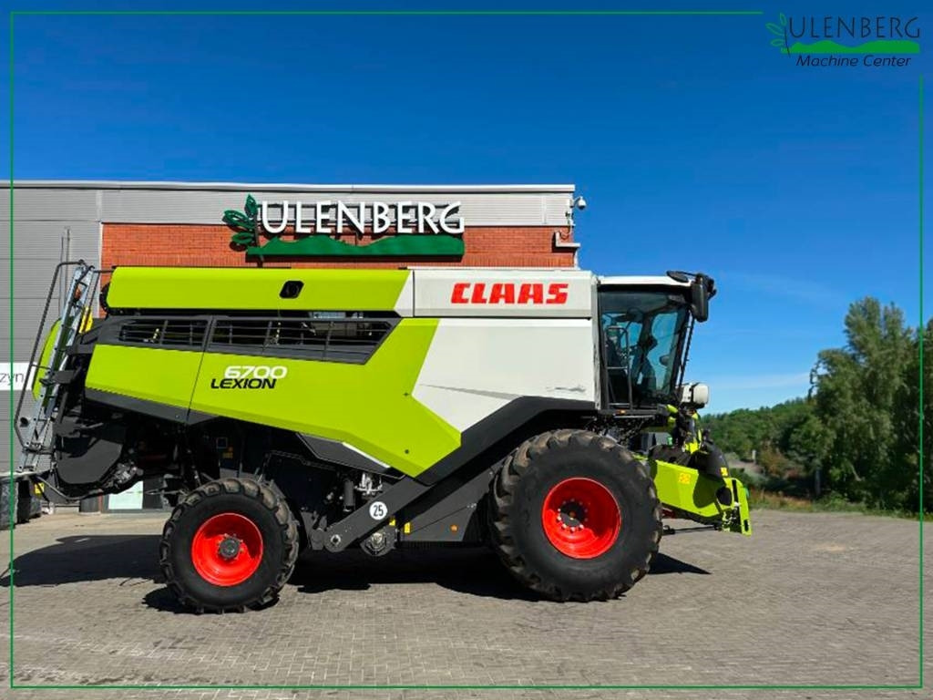 Novi Kombajn za žetvu Claas Lexion 6700: slika Novi Kombajn za žetvu Claas Lexion 6700